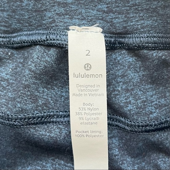 Lululemon Ready To Rulu Pant in Heathered True Navy / Black - Picture 14 of 16